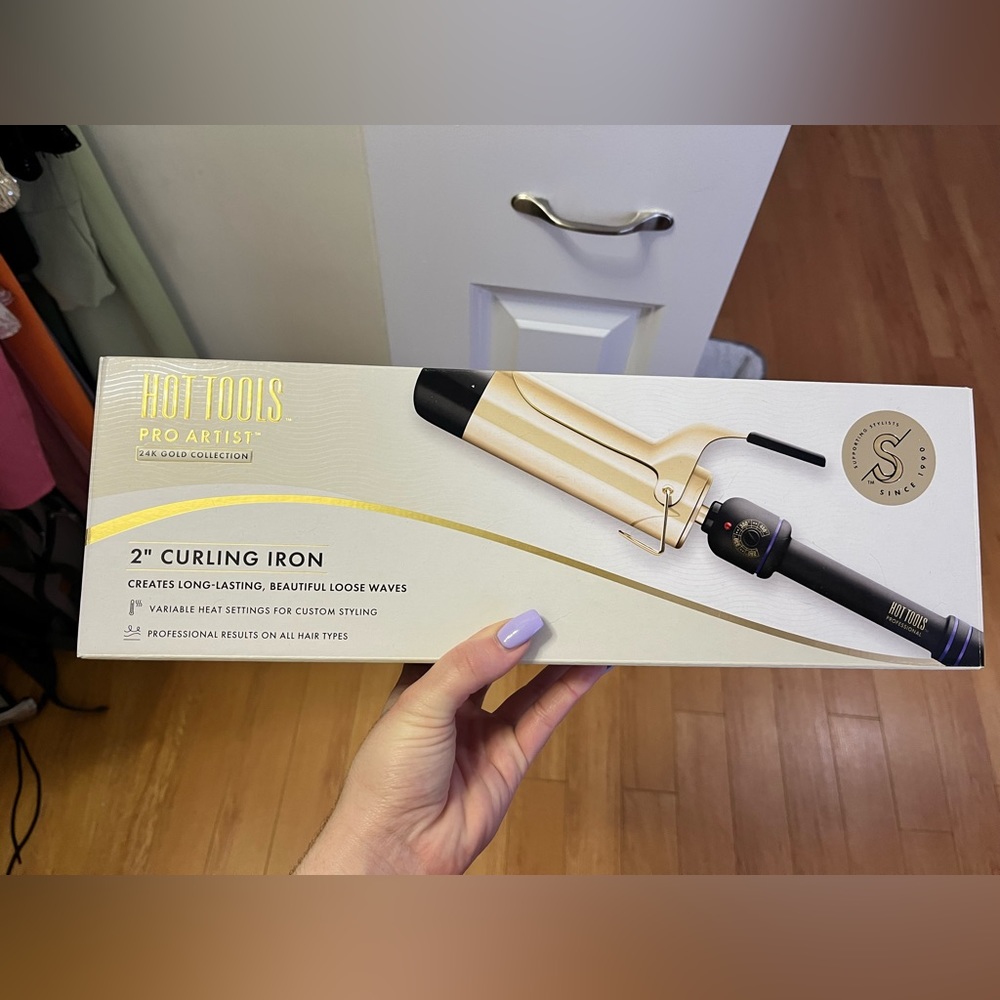 Hot tools 2in curling iron